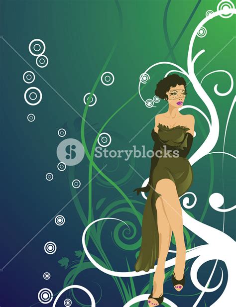 cartoon lady royalty  stock image storyblocks