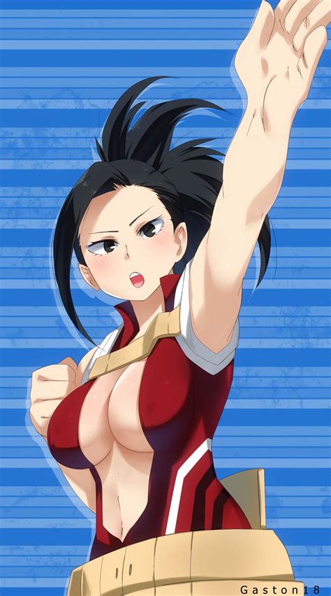 Yaoyorozu Momo Boku No Hero Academia Drawn By Gaston18