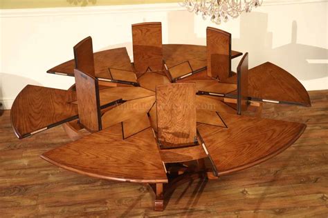 solid walnut  arts  crafts expandable dining room table