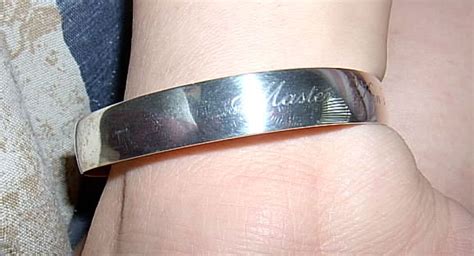 pinned bracelet