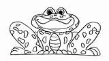 Colouring Frogs Competition Frog Save Happy sketch template