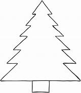 Christmas Tree Template Printable Outline Templates Stencil Clipart Shapes Coloring Fun Stencils Cut Blank Clip Shape Paper Firsties Pattern Sponge sketch template