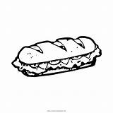 Sandwich Coloring Icon Drawing Food Bread Fast Pages Clipart Ham Breakfast Svg Printable Getcolorings Color Transparent License Select Doodle sketch template