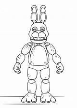 Bonnie Bunny Coloring Pages Getcolorings Print sketch template