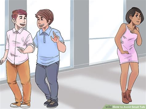 3 ways to avoid small talk wikihow