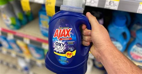 ajax liquid laundry detergent oz bottles    walgreens