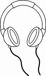 Headset Listening Earphone Wellness Clipartmag Sweetclipart Clipground Ipod sketch template