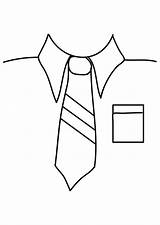 Hemd Corbata Colorear Camisa Krawatte Camicia Disegno Cravatta Malvorlage Kleurplaat Ausmalbild Kleurplaten Stampare sketch template