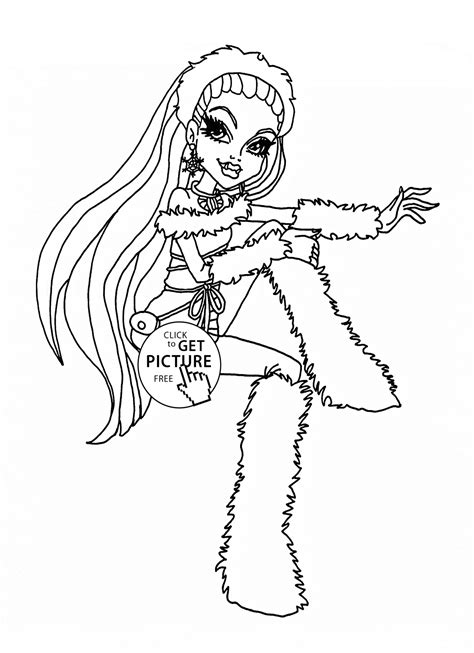 printable monster high coloring pages printable word searches