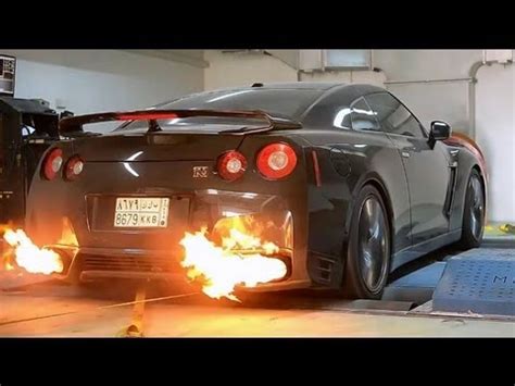 whp nissan gt   dubai youtube