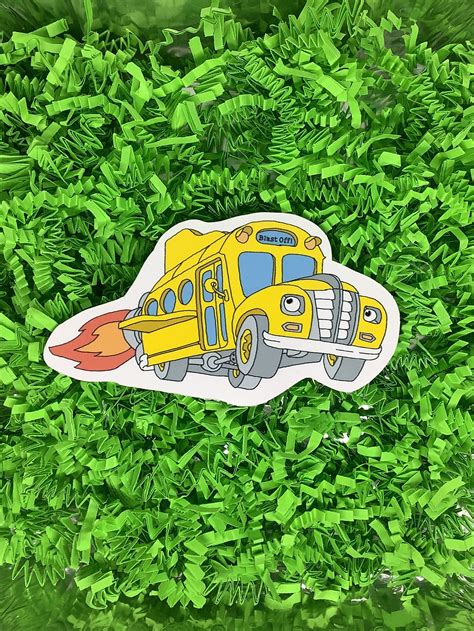 magic school bus stickers etsy