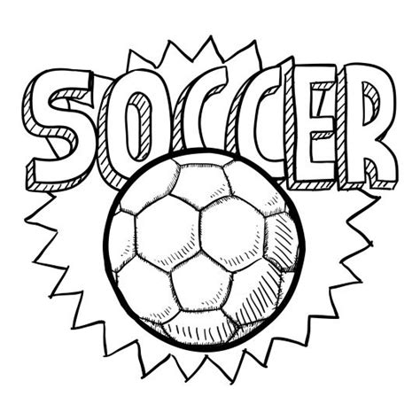soccer ball coloring picture sports coloring pages football coloring