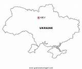 Ucraina Ukraine Ucrania Disegno Nazioni Colorare Colorea Malvorlage Gratismalvorlagen sketch template