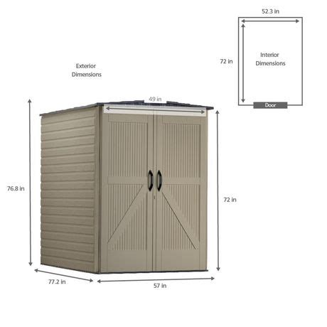 rubbermaid large vertical storage shed walmart canada