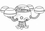 Octonauts Coloring Pages Octopod Kids sketch template