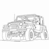 Jeep Coloring Pages Wrangler Printable Tundra Print Big Little Top Toyota Momjunction sketch template
