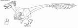 Raptor Utah Utahraptor Template Viant Velociraptor Pages Coloring Deviantart Jurassic Sketch sketch template