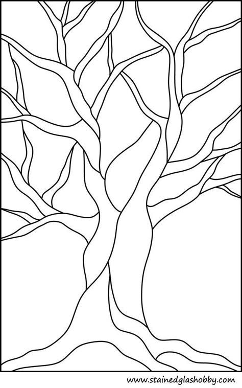 printable tree template coloring home
