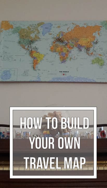 how to build your own push pin travel map for less than 50 pushpin