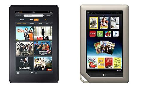 Kindle Fire Vs Nook Tablet Drop Test And Specs Comparison