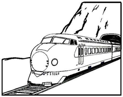 high speed train coloring pages tripafethna