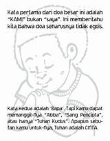 Bapa Doa Bahasa Prayers sketch template