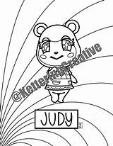 Judy sketch template