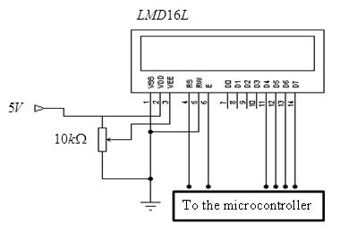 circuit diagram   lcd module  scientific diagram