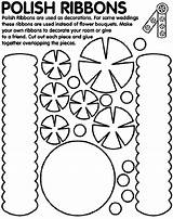 Polish Coloring Pages Ribbons Crayola Poland Kids Curious Flag Gif 1128 sketch template