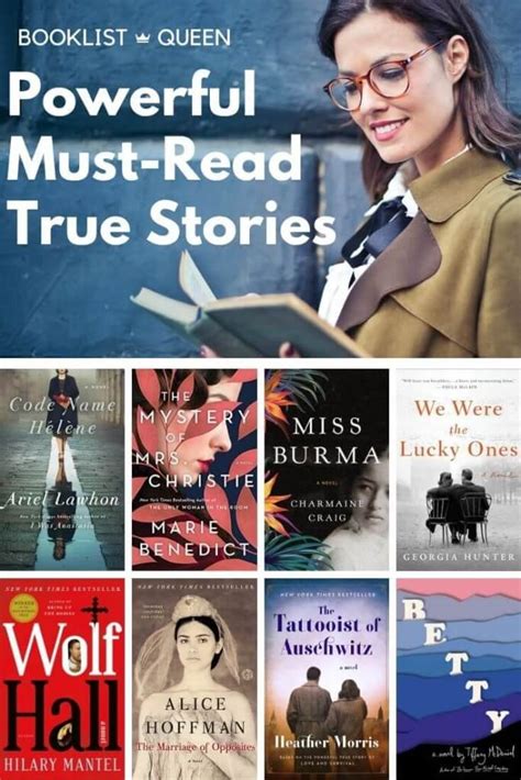 incredible historical fiction books  true stories booklist queen