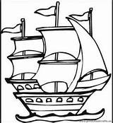 Preschool 1492 Ship Preschoolcrafts sketch template