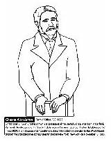 Coloring President Chester Arthur Crayola Pages sketch template