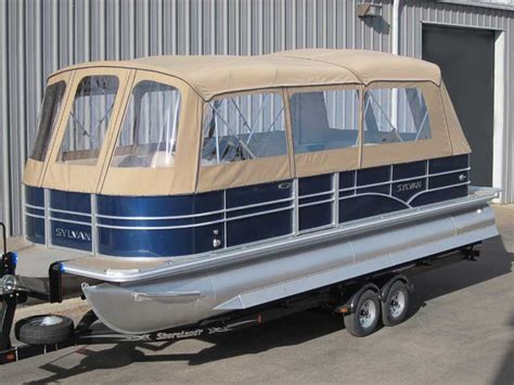 custom bimini tops  pontoon boats