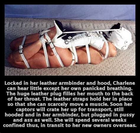 punishment armbinder in gallery original hood and armbinder captions 1 picture 3 uploaded