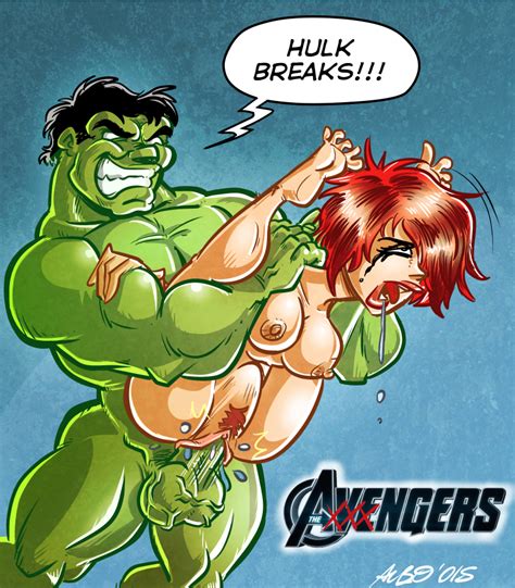 hulk breaks black widow by albo hentai foundry