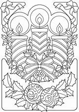 Christmas Coloring Pages Old Dover Colouring Fashioned Adults Publications Book Welcome Printable Mandala Print Creative Haven Navidad Fashion Color Books sketch template