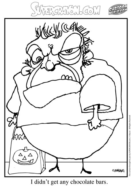 monster coloring pages  halloween   monster