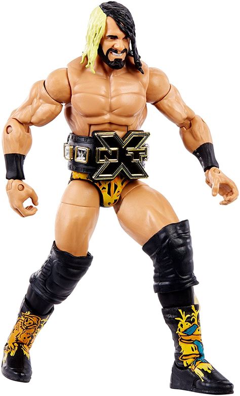 wwe nxt seth rollins takeover elite action figure  nxt championship