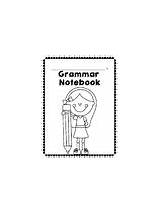Grammar Notebook Covers Previous Next sketch template