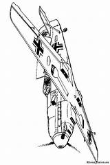 Messerschmitt Kleurplaten Tweede Wereldoorlog Vliegtuigen Ww2 Kleurplaat 109e Airplane Aircrafts Flugzeugen Wo2 Spitfire Malvorlage Fighter Voertuigen sketch template