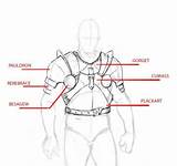 Armor Drawing Draw Knight Medieval Poses Fantasy Step Character Reference Tutorial sketch template