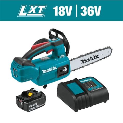 Makita Lxt 10 In 18v Lithium Ion Brushless Electric Battery Chainsaw