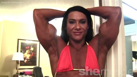 sexy mature body builder shows off her amazing physique porn videos tube8