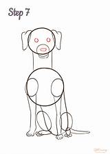 Weimaraner Draw Dog Getdrawings Nose Mouth Its Move Step Create Next sketch template