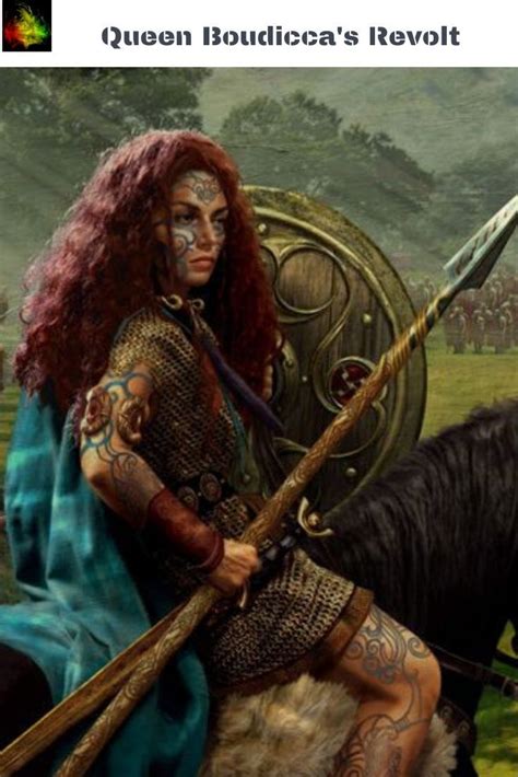 queen boudiccas revolt ancient warriors warrior woman celtic warriors