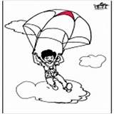 Parachuting Sorts Category Funnycoloring sketch template