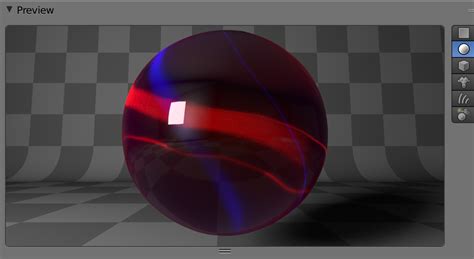 glossy materials   object     material
