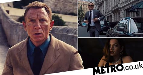 James Bond No Time To Die Trailer Daniel Craig Begins Final Outing