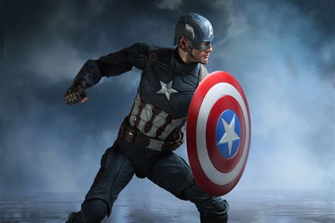 shipping this week captain america civil war 1 4 scale captain america action figure