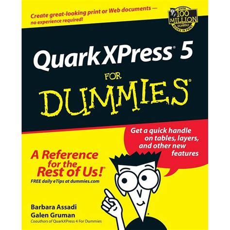 dummies quarkxpress  dummies paperback walmartcom